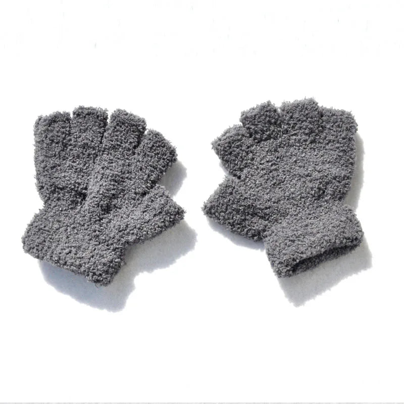 Baby Winter Mittens Plush Fleece Gloves for Toddlers 1-4Y