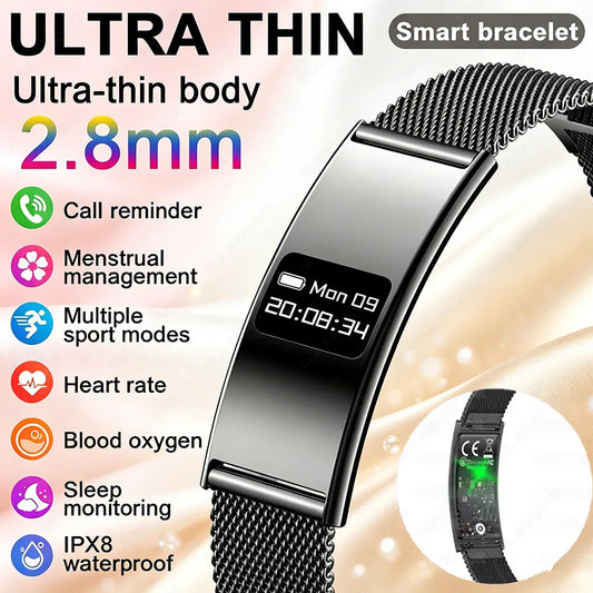 Men Women Smart Bracelet Heart Rate Sleep Monitor Health Smart Band Waterproof Sports Fitness Tracker Smartwatch For Android iOS Peaceful Pleasures Health and Wellness