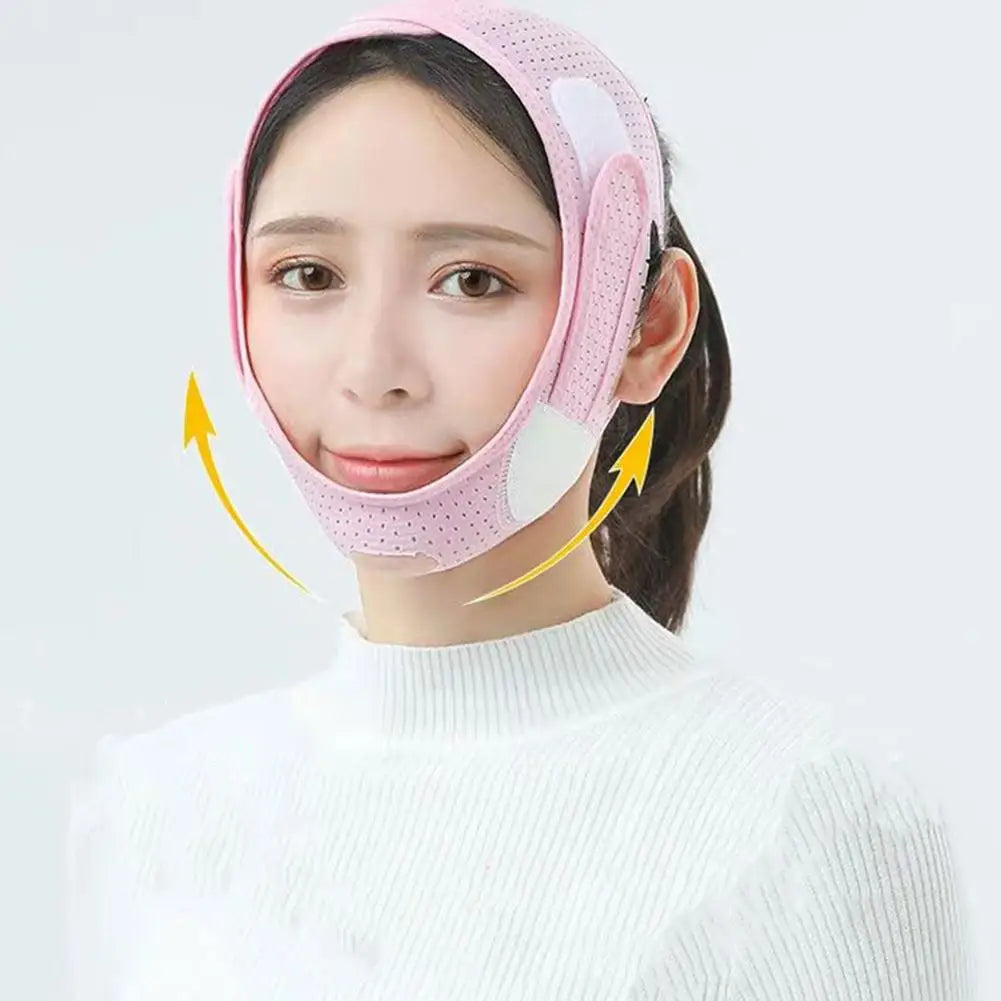 Double Chin Reducer, Face Slimming Strap, V Shaped Mask Eliminator, Remover,Tape,Belt for women, Anti- Wrinkle Face Mask, Liftin Peaceful Pleasures Health and Wellness