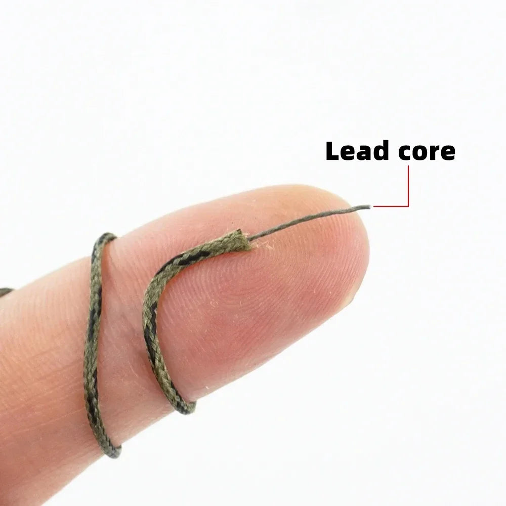 2026 HIRISI 3x Helicopter Carp Fishing Rigs, Lead Core Braided Line with Lead Clips Anti-Tangle Carp Leader Tackle Peaceful Pleasures Health and Wellness