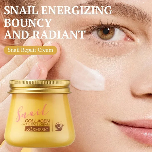 SADOER Snail Collagen Face Cream – Moisturizing & Firming Face Moisturizer Cream Peaceful Pleasures Health and Wellness 1PCS