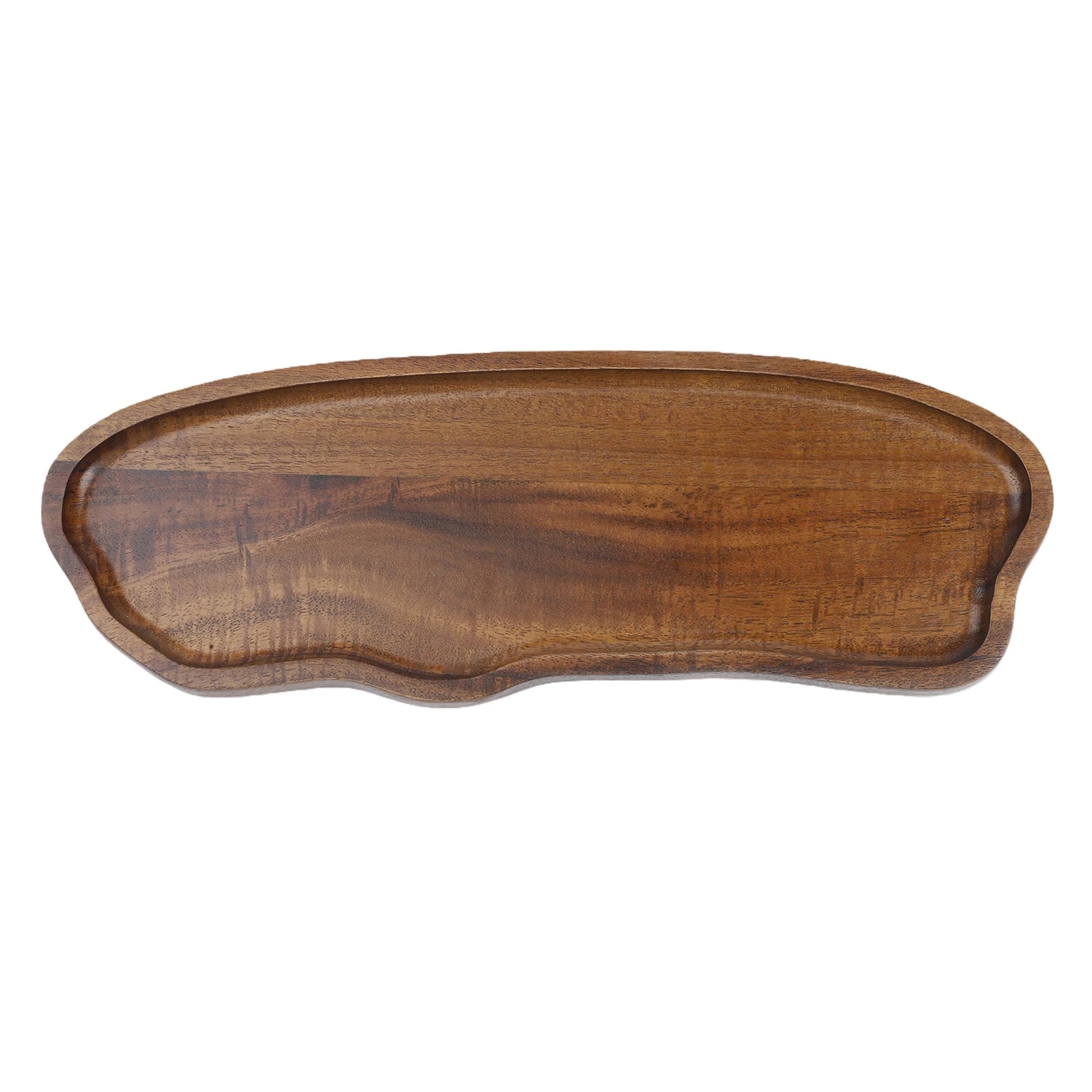 Wooden Serving Tray Rectangular Coordinating Drink Dessert Plating