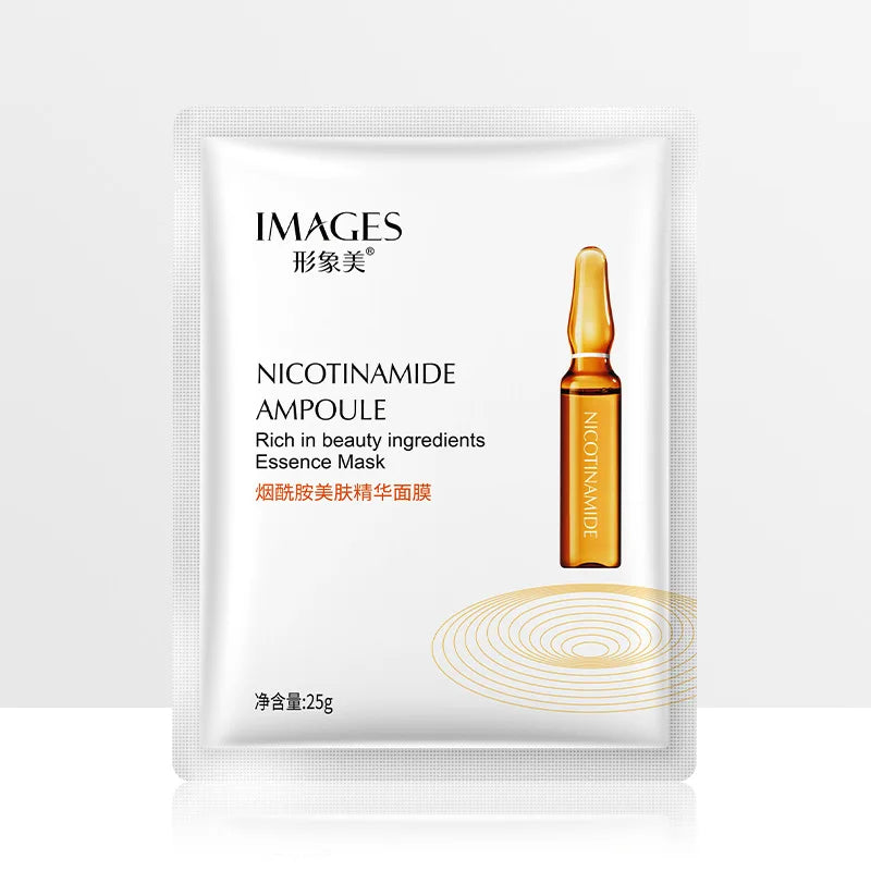 10-Pack Hyaluronic Acid Niacinamide Sheet Mask – Pore Minimizing