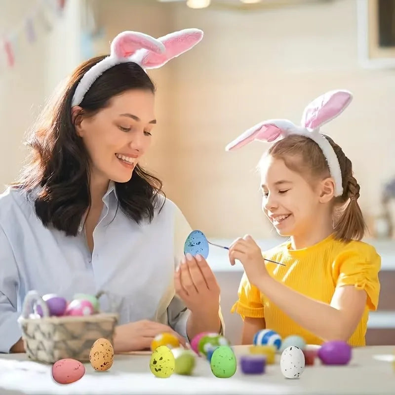 50-Pack Easter Mini Speckled Eggs – Pastel Basket Fillers & Decor