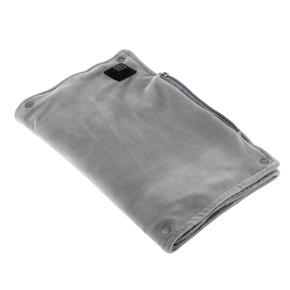 Electric USB Hand Warmer Bag – 3 Heat Levels, 4 Graphene Pads