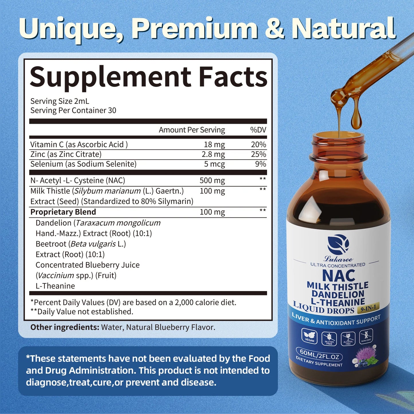 NAC Supplement with Milk Thistle & Selenium – Liver Support Dietary Supplement Peaceful Pleasures Health and Wellness