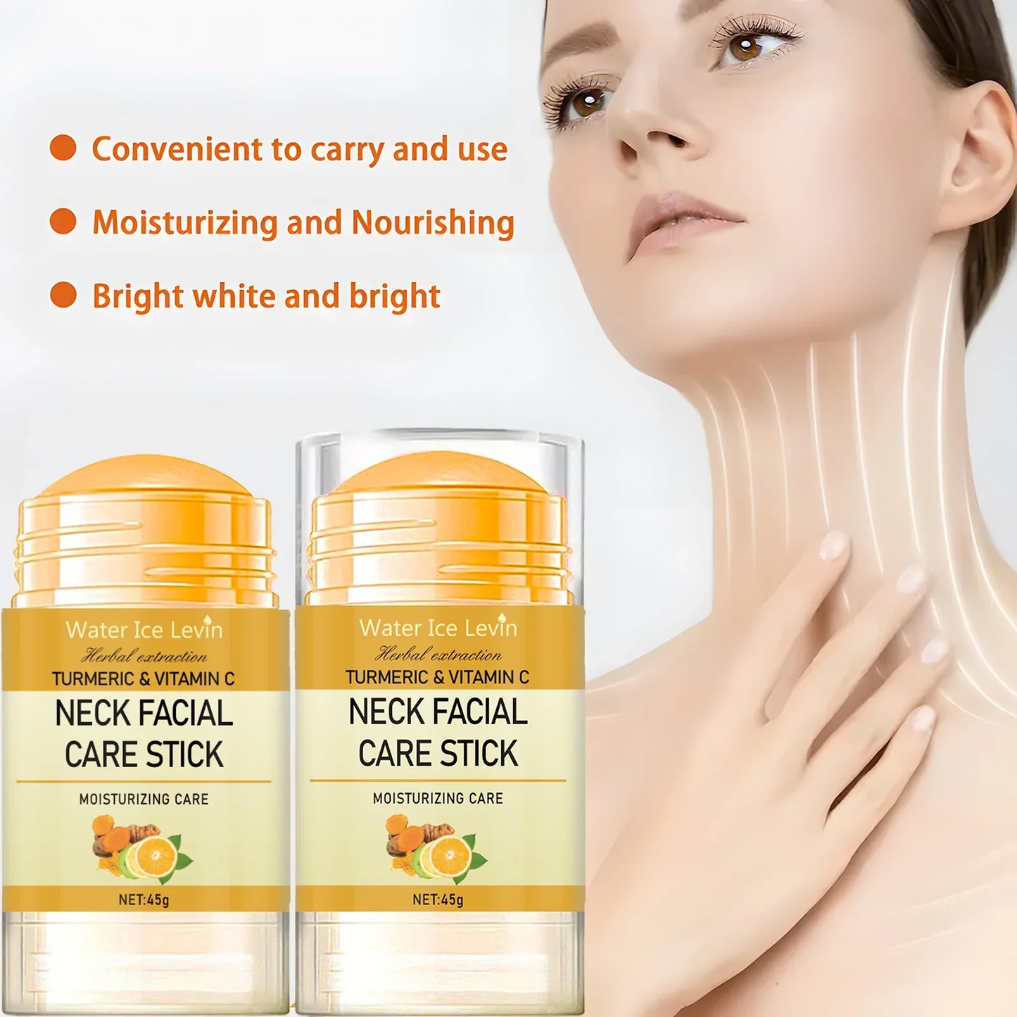 Turmeric & Vitamin C Neck Cream – Anti-Aging Lifting & Firming