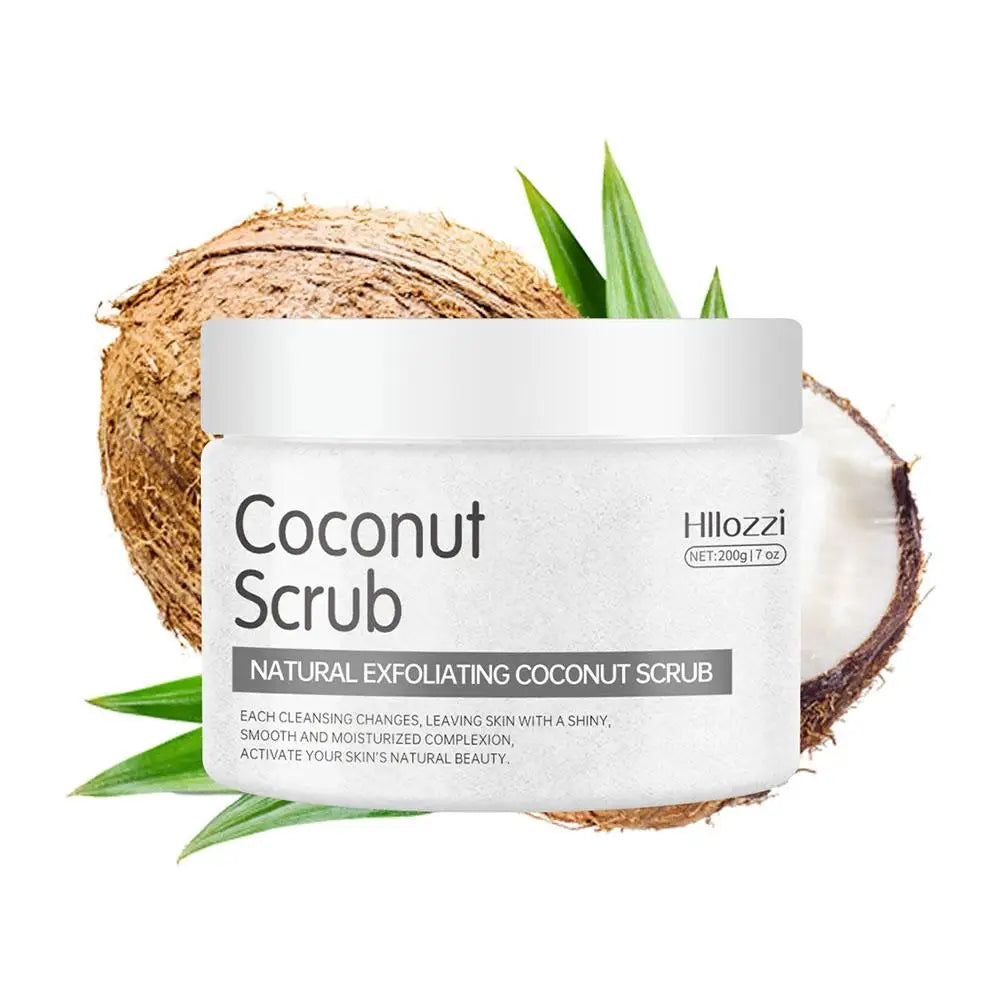 Natural Exfoliating Salt Body Scrub – Coffee, Coconut & Himalayan