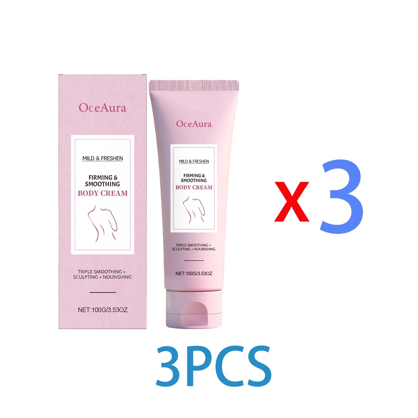 OceAura Firming Body Cream Green Tea & Coffee | 100g