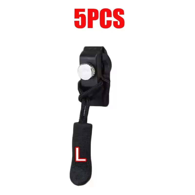 3-20Pcs Zipper Repair Kit Detachable Zipper Pulls for Bags Coats Clothes Shoes No Tools Needed Replacement Zipper Heads 2026 Peaceful Pleasures Health and Wellness L-5PCS