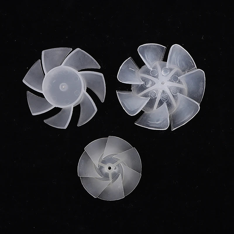 7-Blade Plastic Cooling Fan Blade for Hair Dryer 35–65mm