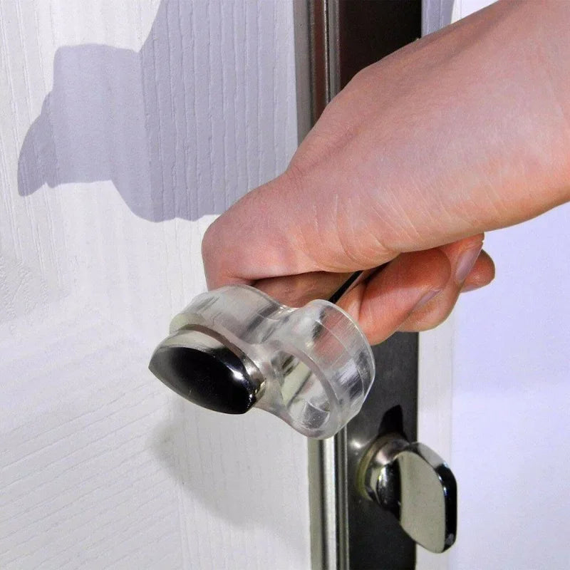 Transparent PVC Door Handle Stop Bumper Pads – 1 to 8 Pcs