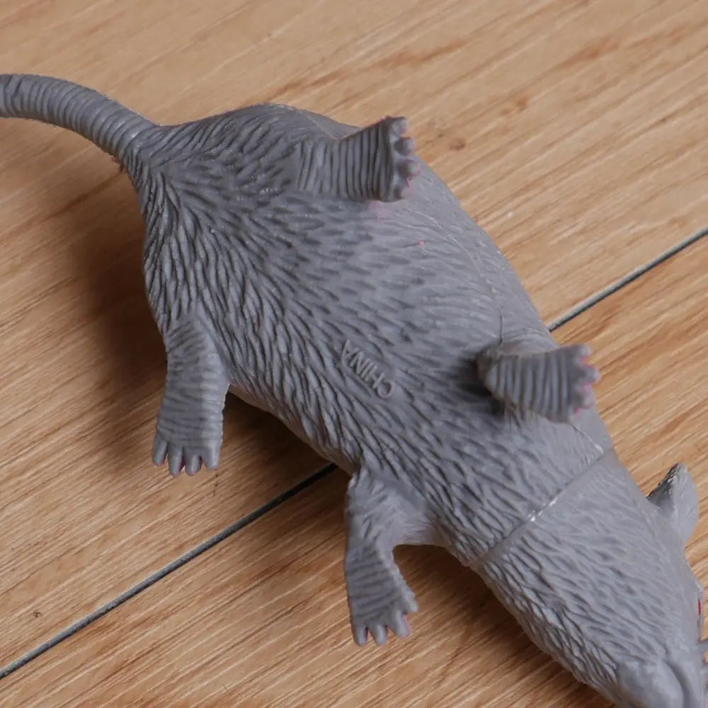 Lifelike Fake Rat Prank Toy | Halloween Novelty Mouse Prop