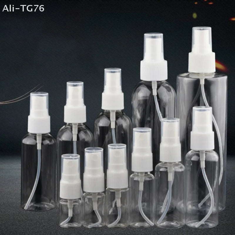 Clear Refillable Travel Spray Bottle – Mini Plastic Atomizer