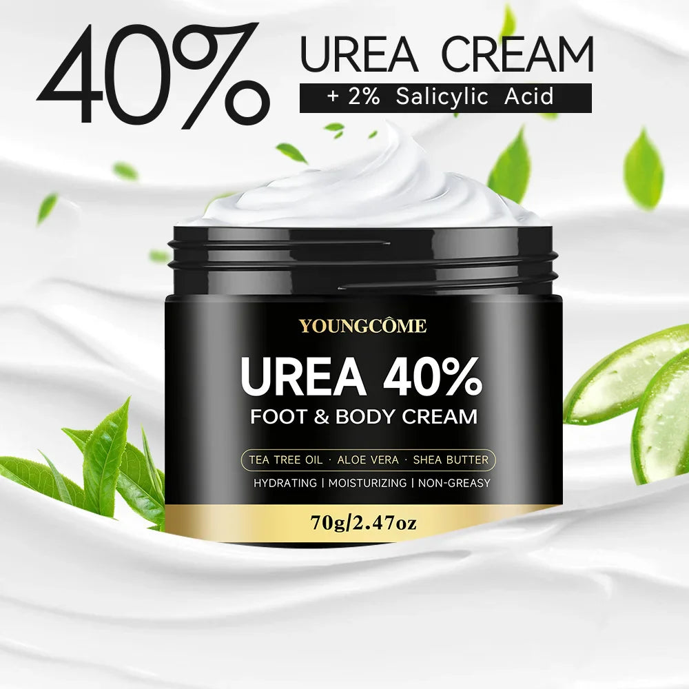 Urea 40% Foot Cream – Dry Cracked Heel & Skin Repair | YOUNGCOME