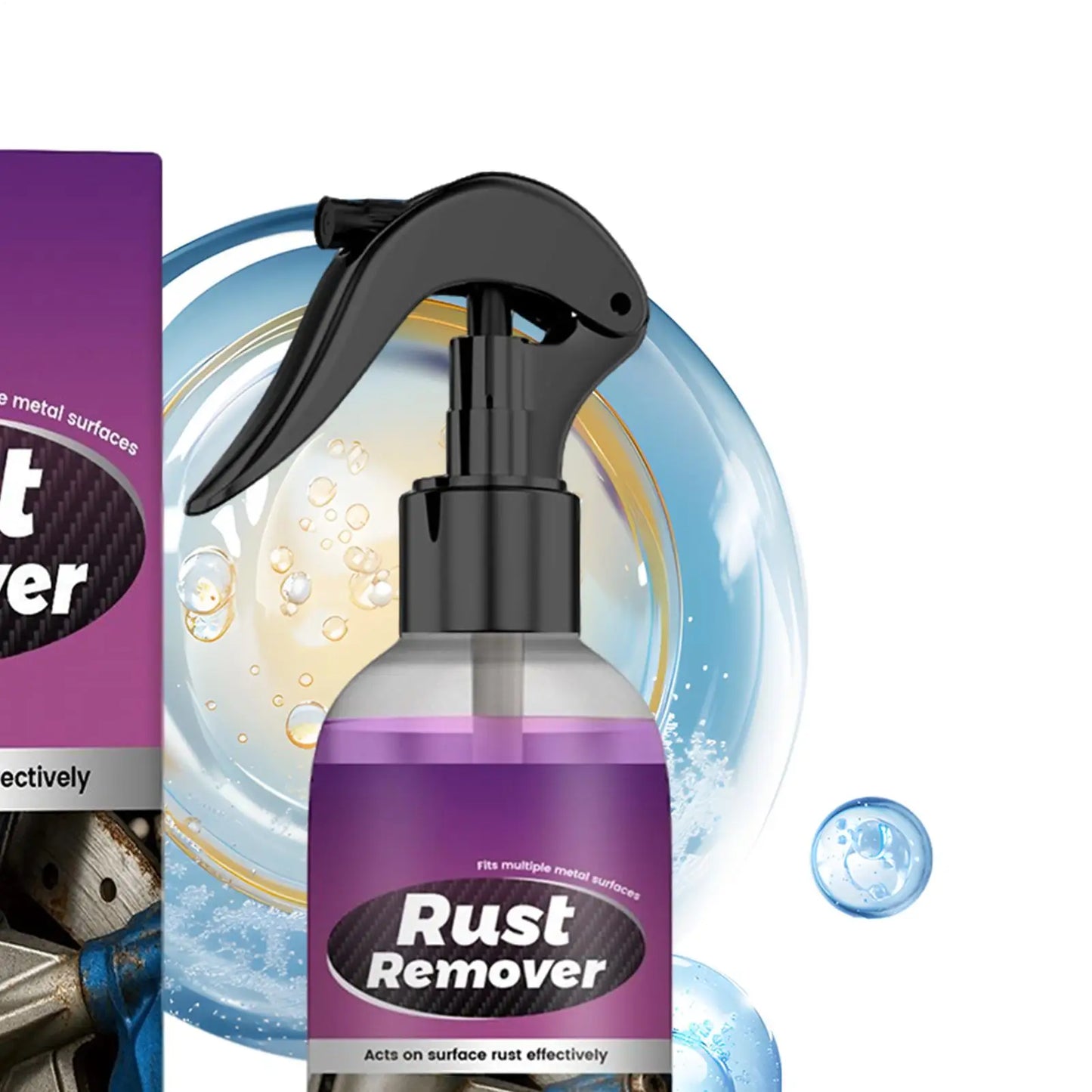 Universal Rust Remover Converter Spray – 100ml | Cars & Metal