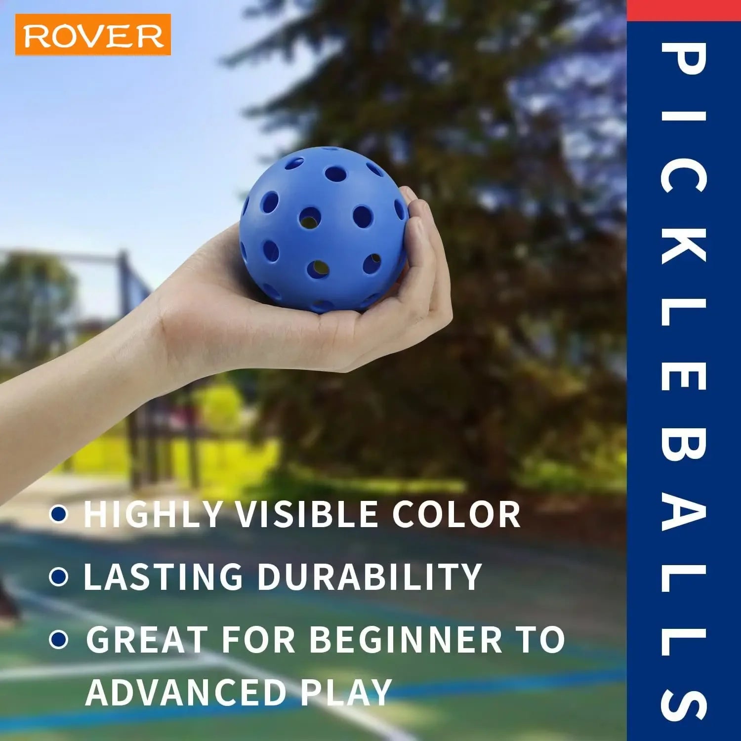 Pickleball 72MM Durable 26 Holes Outdoor 3/6/10Pcs Pickleballs Outdoor for Competition pickleball Packs of Pickleballs Peaceful Pleasures Health and Wellness