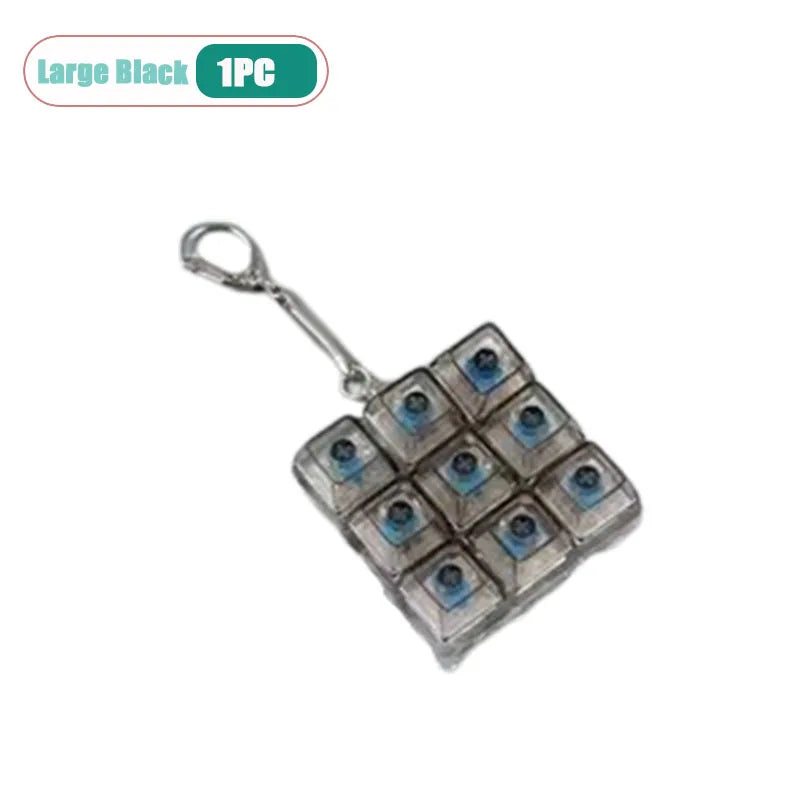 Cat Paw LED Clicker Keychain – Fidget Toy for Stress & Anxiety