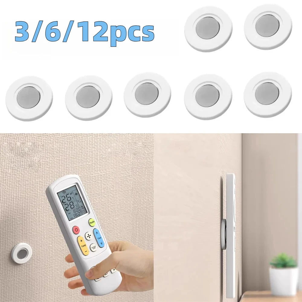 Magnetic Wall Mount Remote Control Holder – No-Drill Adhesive Peaceful Pleasures Health and Wellness