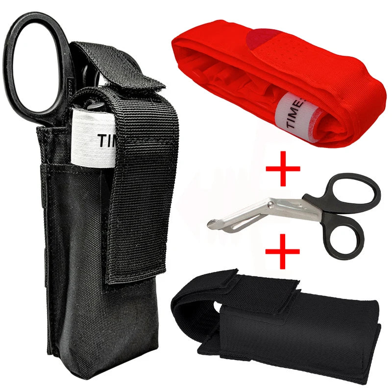 ‌Aluminium Capstan Tourniquet Camping Equipment Outdoor Fast Hemostasis Ifak Emergency Tactical Survival First Aid Kit Peaceful Pleasures Health and Wellness Orange Suit