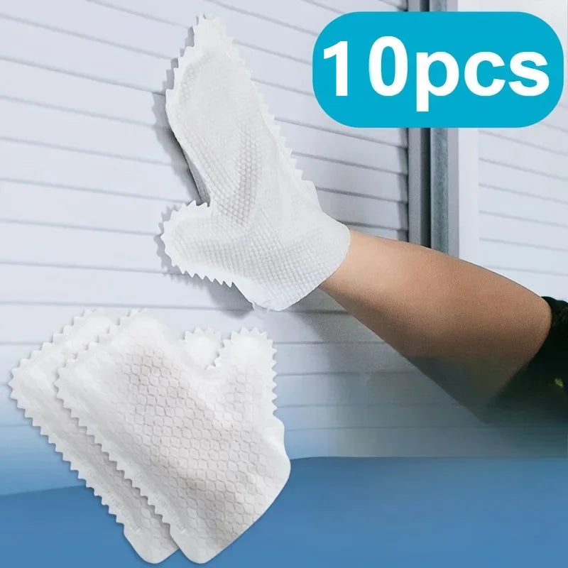 Reusable Non-Woven Fish Scale Cleaning Gloves – 10/20/30 Pack