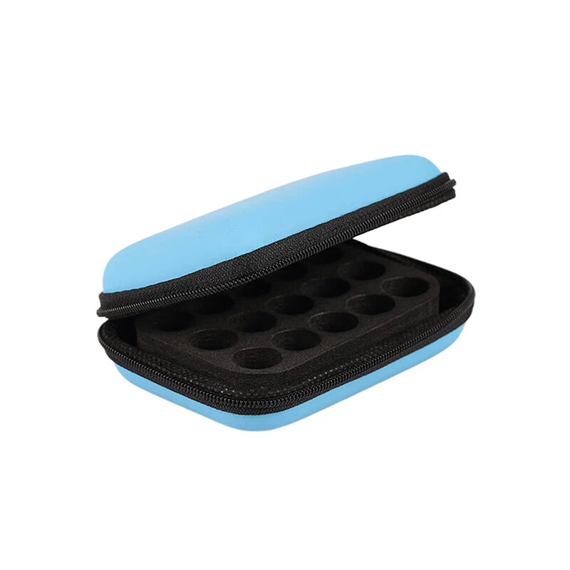 Essential Oil Roller Bottle Organizer – 15-Slot Travel Case
