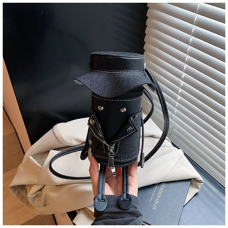 Gothic Kawaii Phone Crossbody Bag | Y2K Mini Chain Bag for Girls