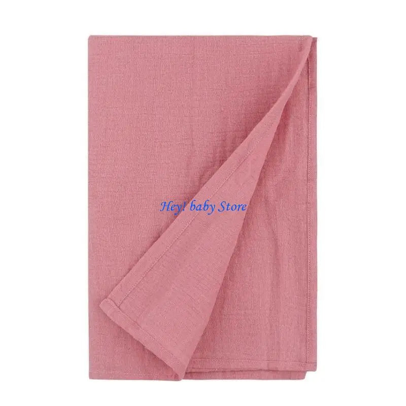 Muslin Swaddle Blanket Newborn | Soft Cotton Bamboo 33"