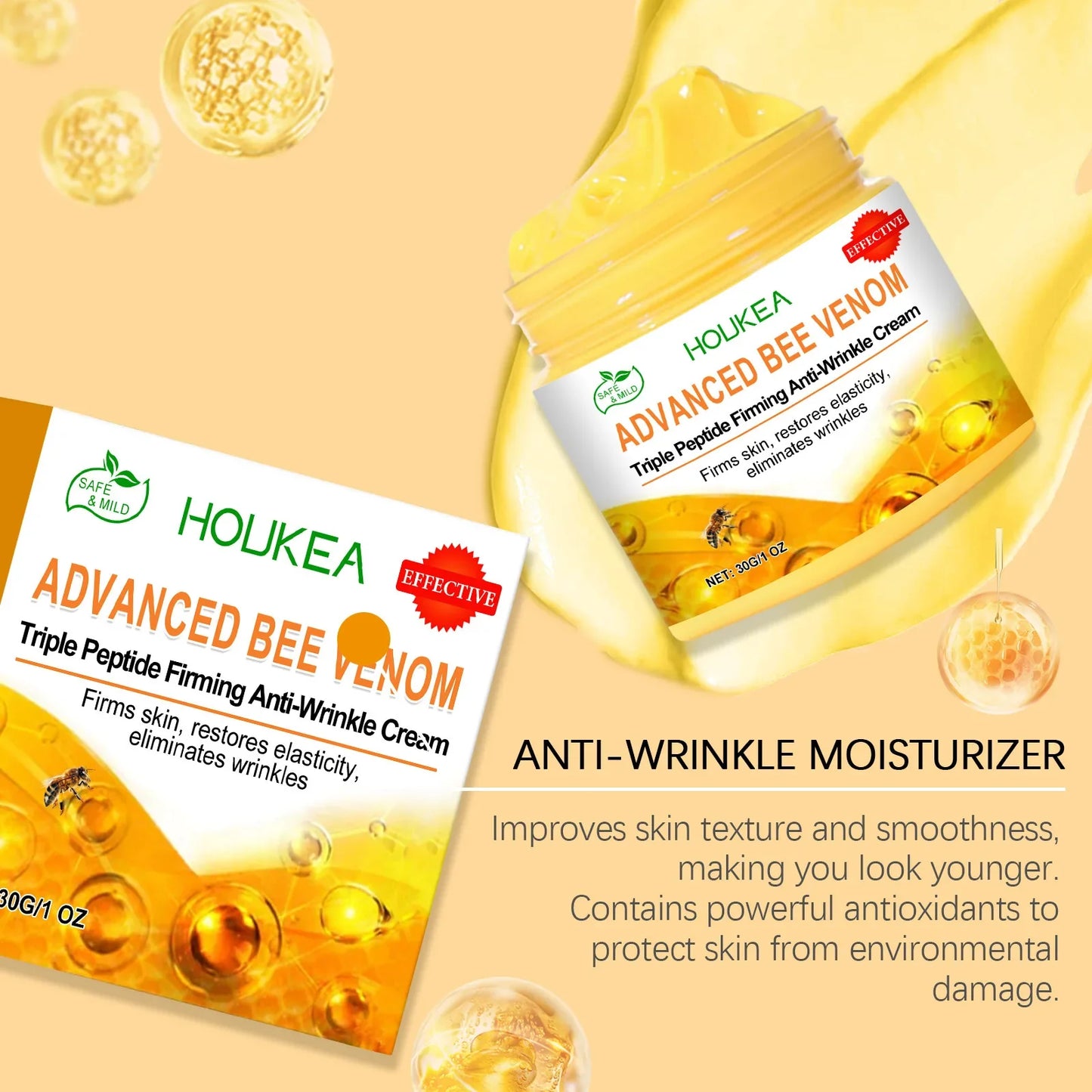 WIYUN Bee Venom Body Firming & Brightening Cream 30g
