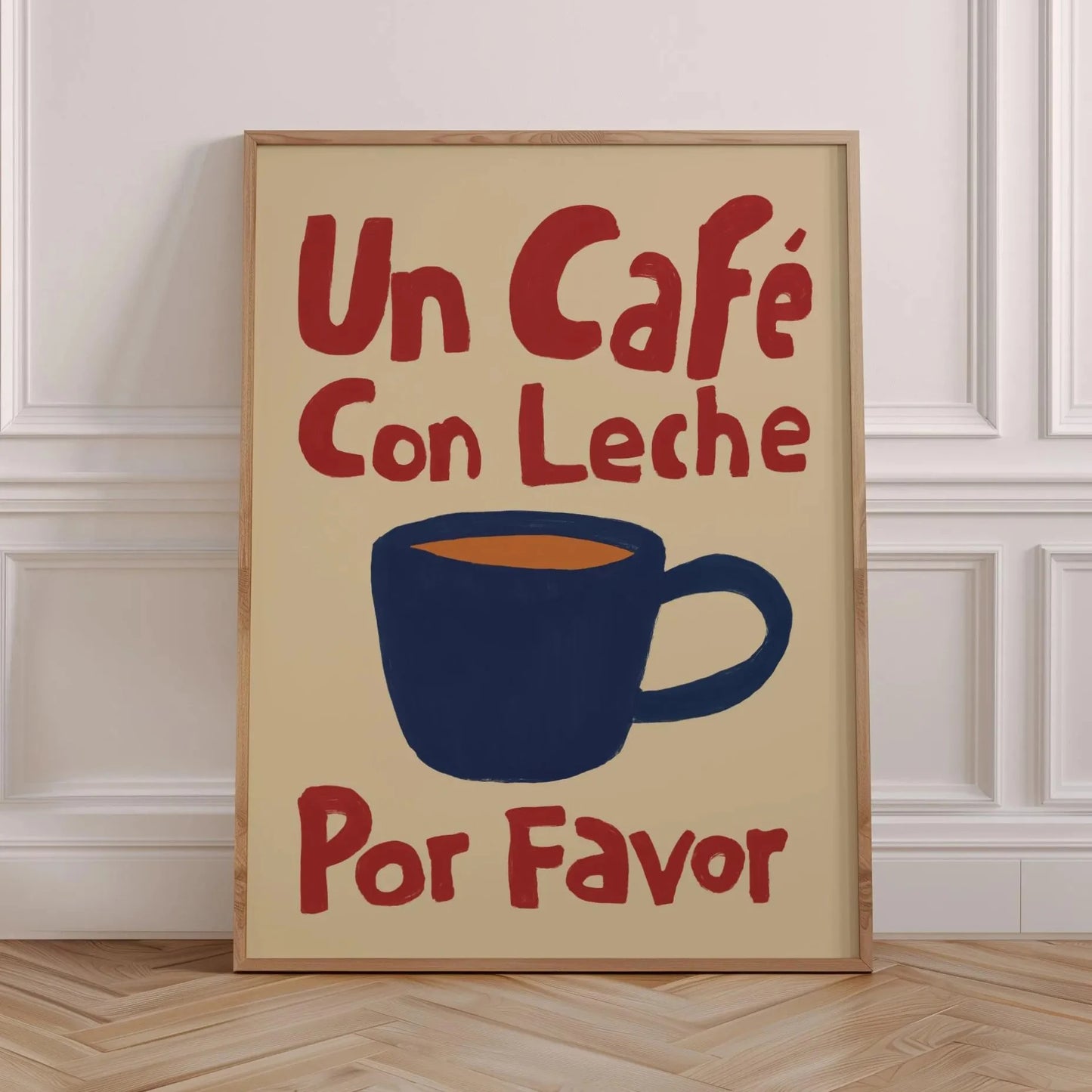 But First Cafecito Canvas Print | Spanish Quote Wall Art