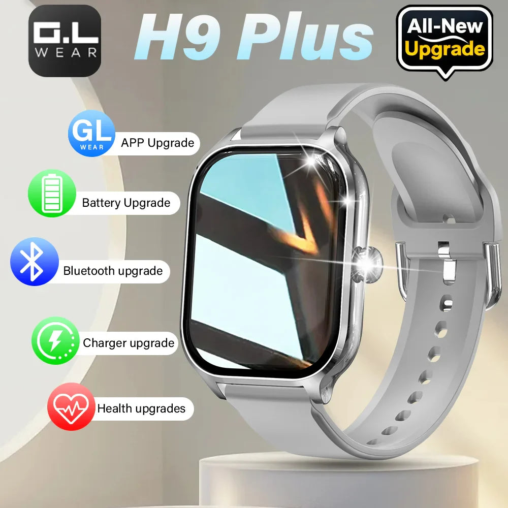 LAXASFIT H9 Smart Watch – Bluetooth Calls & Fitness Tracker