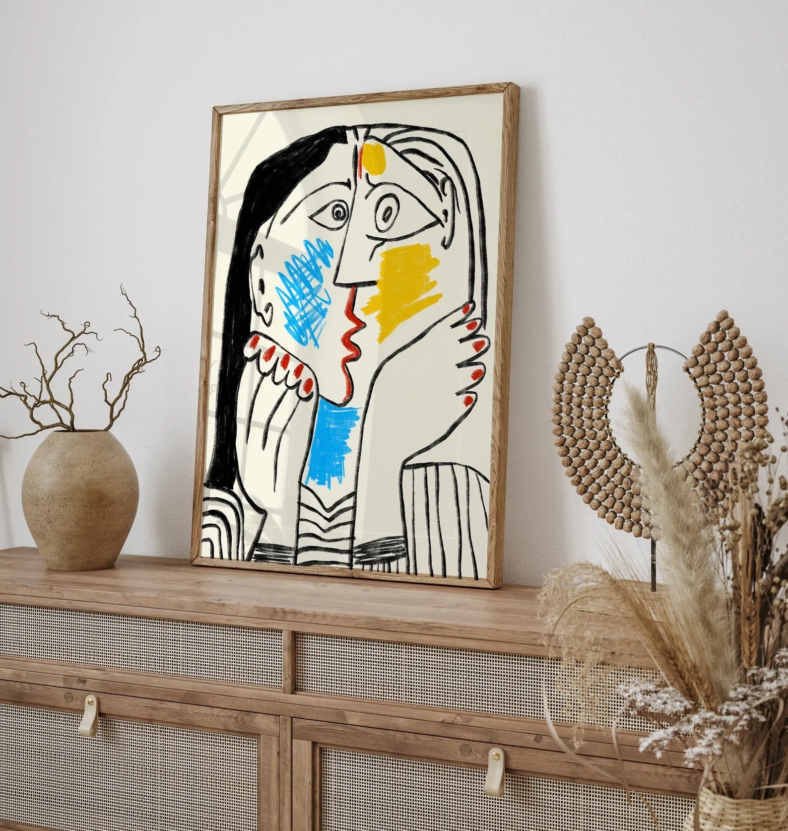 Picasso Exhibition poster, Picasso The Kiss Art Print, Gift Idea for friends, Picasso Exhibition Wall Art Decor, Famous Artist Peaceful Pleasures Health and Wellness