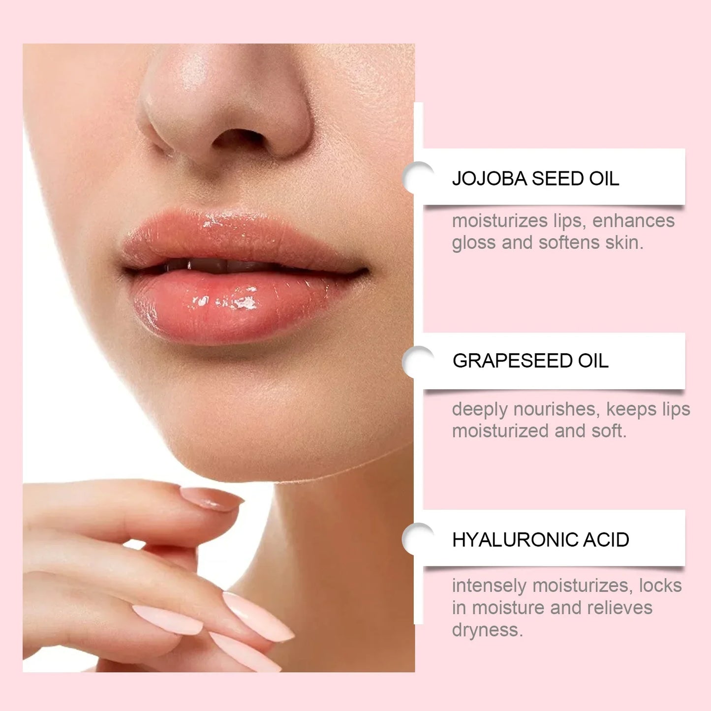 Ouhoe Lip Plumper Oil – Volumising & Moisturizing Gloss