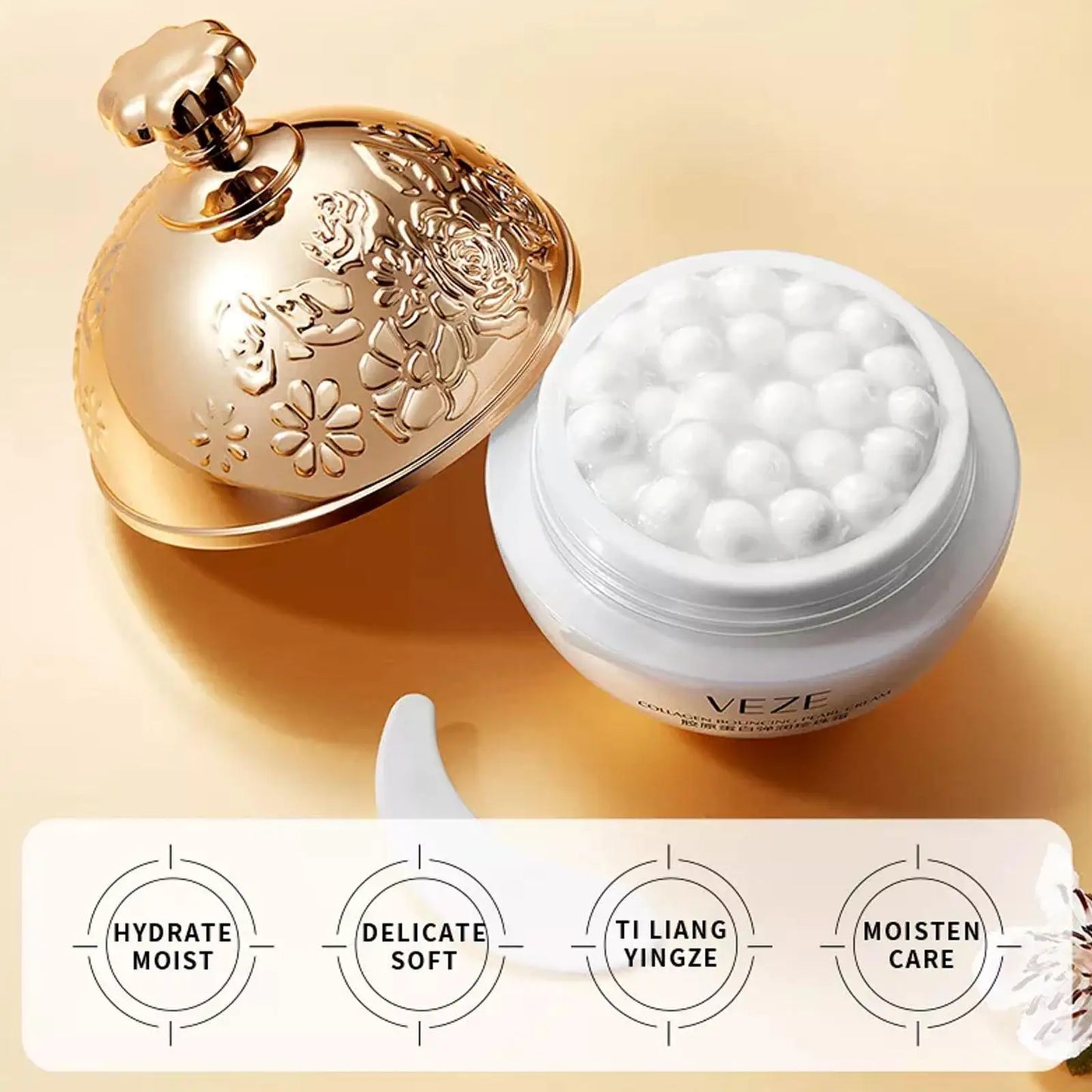 Collagen Pearl Facial Cream – Lifting, Firming & Moisturizing