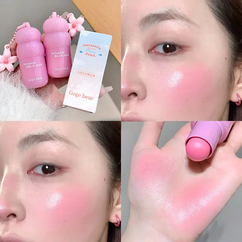 2-in-1 Lip & Cheek Blush Stick | Waterproof Long-Lasting