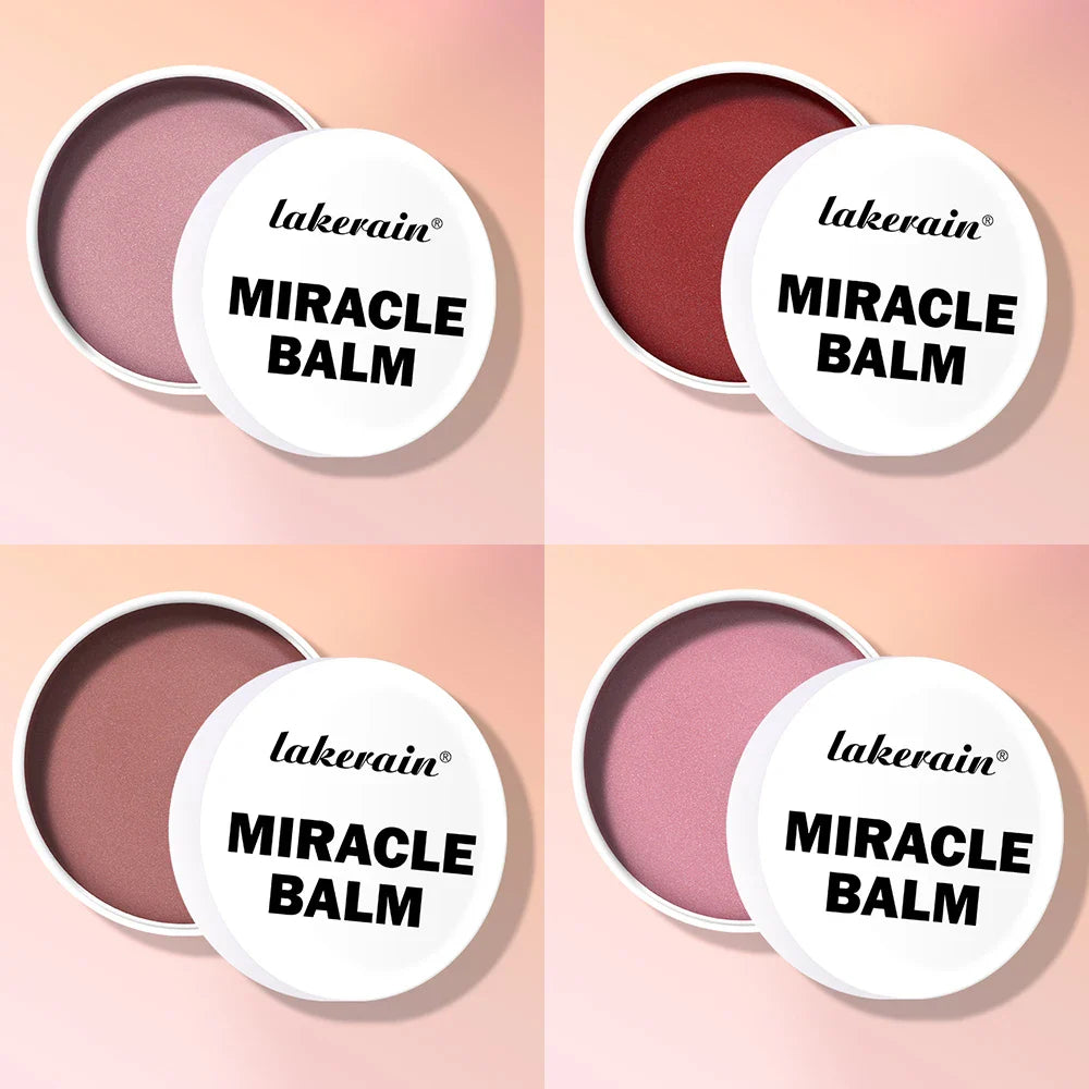 4-Color Cream Blush Balm – Lips, Cheeks & Eyes | Korean Makeup