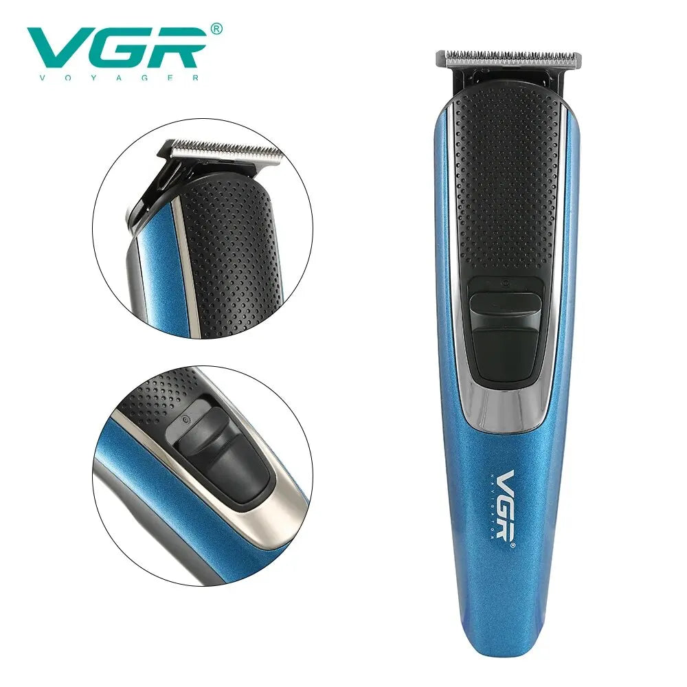 VGR Multifunctional 5-in-1 Hair Trimming Set Portable Men's Barber USB Charging Shaver Powerful Full Body Hair Removal Set V-172 Peaceful Pleasures Health and Wellness