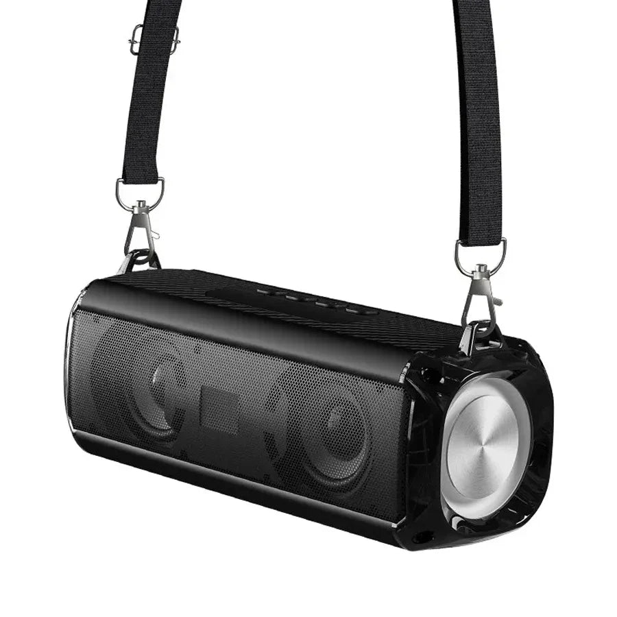 AyeBeau Portable Bluetooth Speaker RGB LED FM Radio Bass