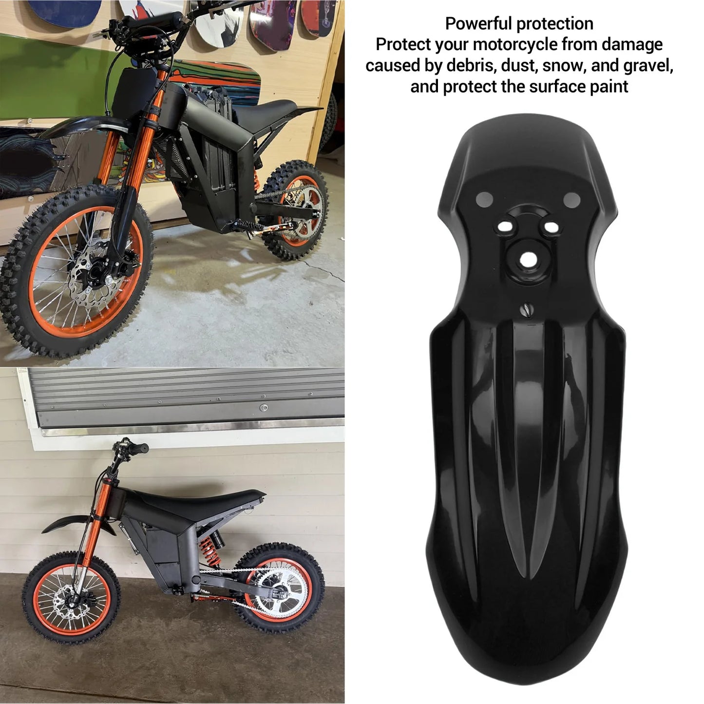 Front Mudguard for 125cc Pit Dirt Bike – ABS Fender Replacement