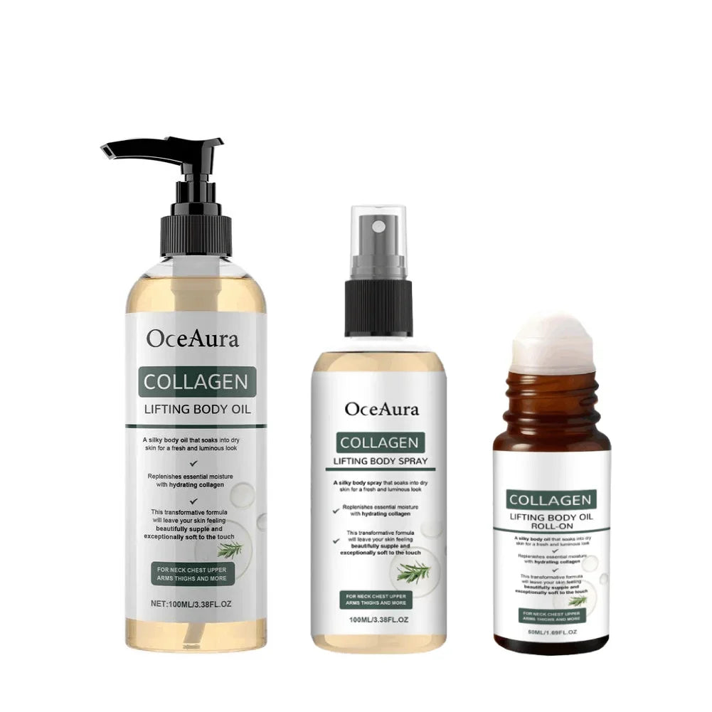 Collagen Body Oil – Firming, Hydrating & Rosemary Skin Tightening