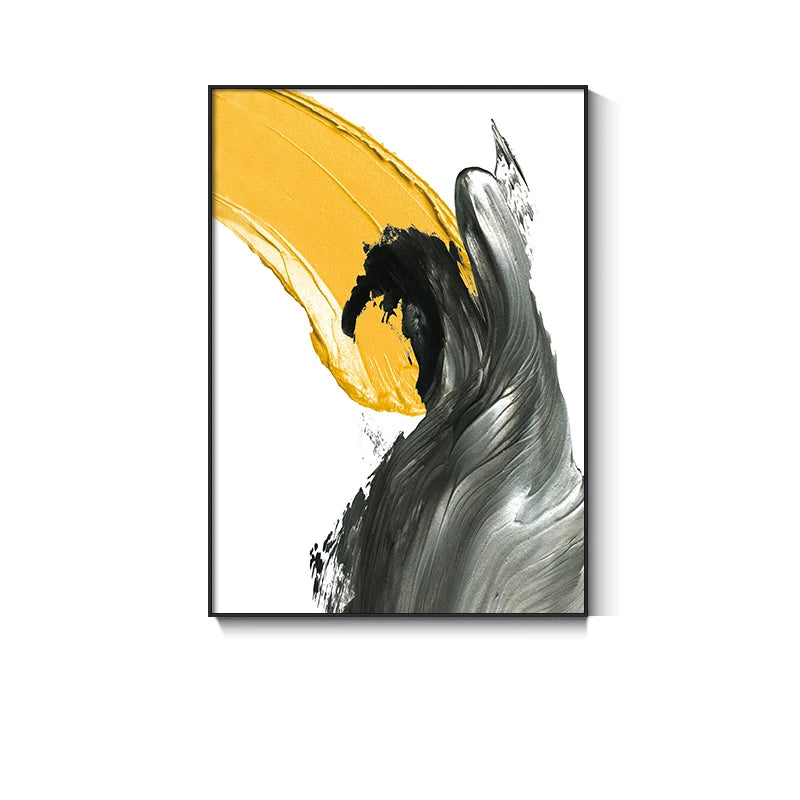 3D Hand Painted Abstract Canvas Painting, Blue, Red, Black, White, Yellow, Modern Mural Art, High Quality, Hand Drawn, Acrylic Peaceful Pleasures Health and Wellness
