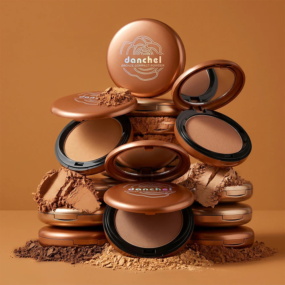 Long Lasting Compact Powder Waterproof Sweatproof Soft Matte Oil Control Setting Powder Face Makeup Cosmetic Peaceful Pleasures Health and Wellness