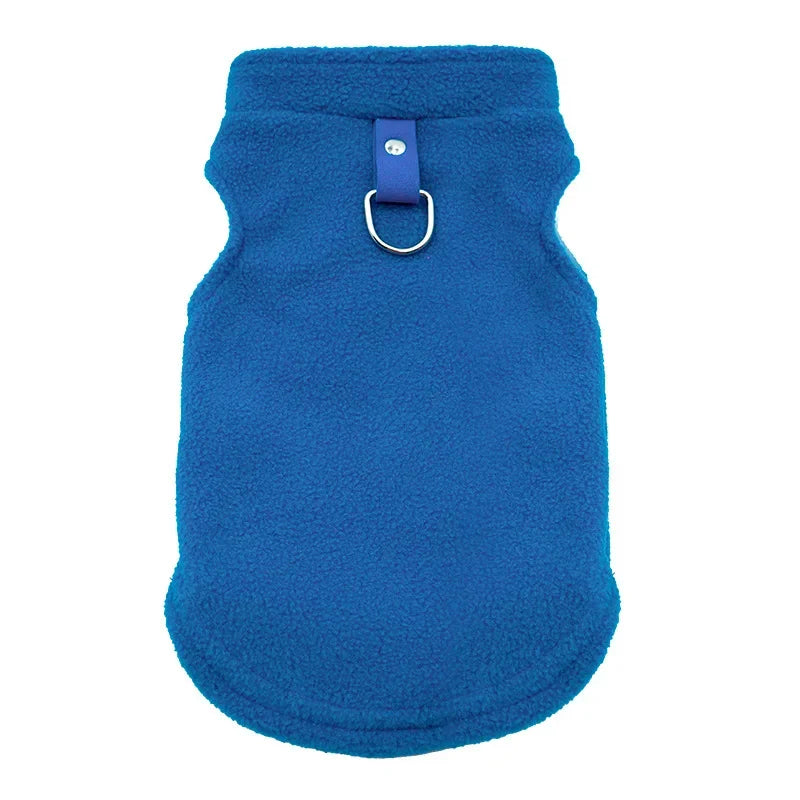 Polar Fleece Pet Vest for Cats & Dogs | Soft Warm Jacket S–L