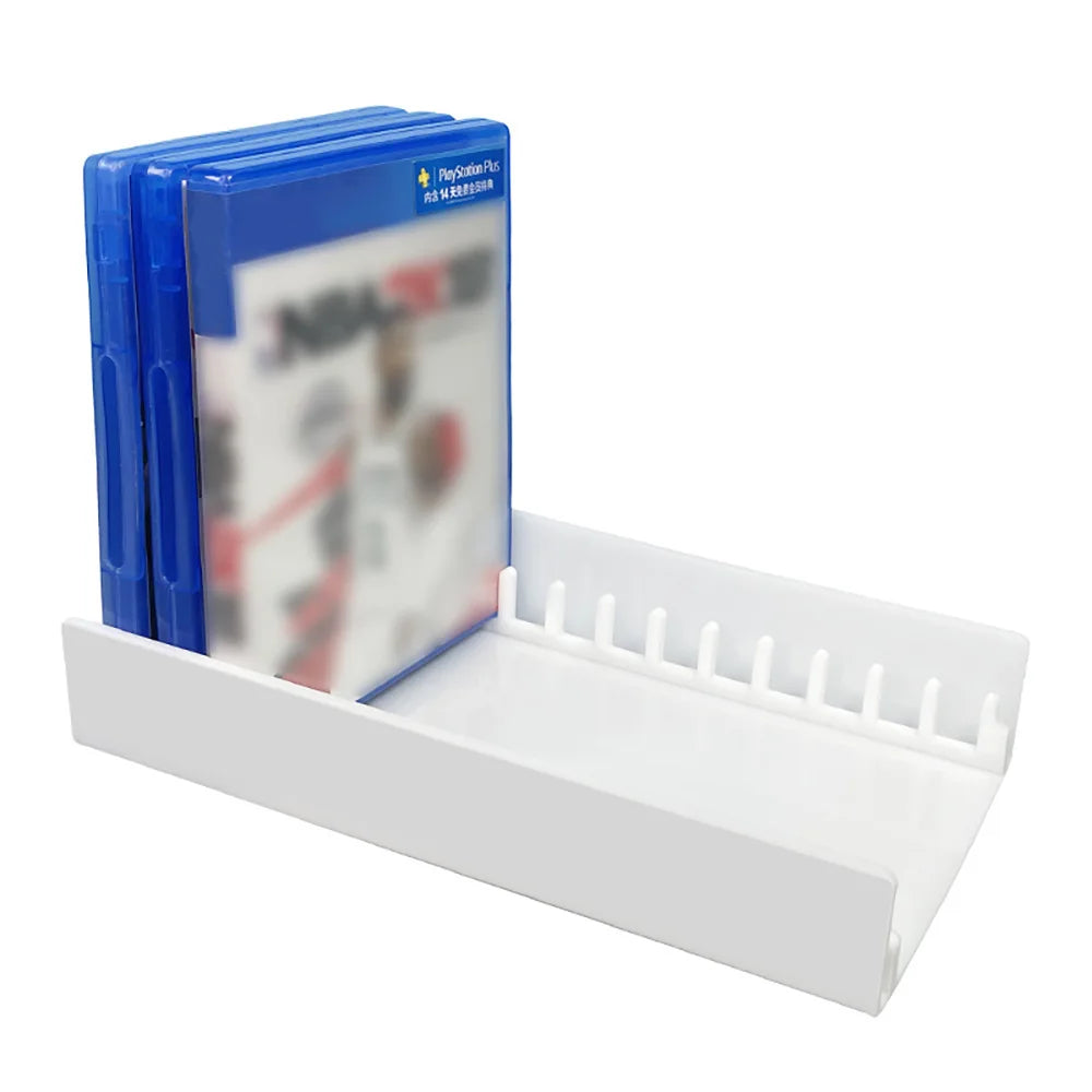 Storage Rack For PS5 PRO Game Disc Organizer Display Rack Acrylic Game Disc Holder Peaceful Pleasures Health and Wellness
