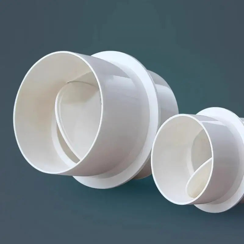New Draft Blocker Damper Ventilation Check Valve Draught Back Shutter For Inline Ducting Kitchen Home Ventilation Grill Peaceful Pleasures Health and Wellness