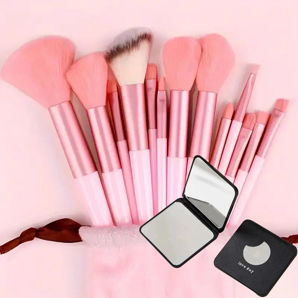 Professional Makeup Brush Set 13/33pc – Soft Bristles, All Skills