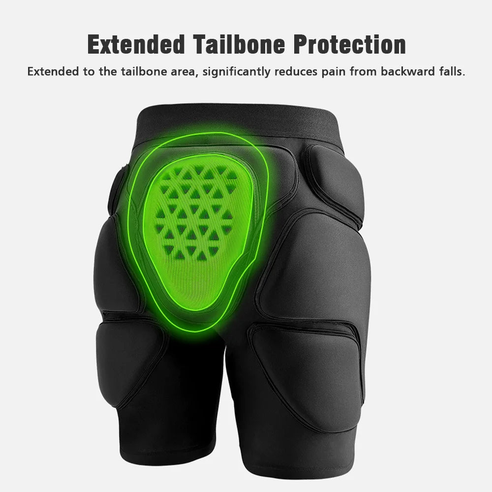 Skating 3D Protection Skate Shorts Padded Women Men High-impact EVA