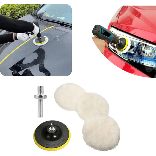 4 Inch Car Polishing Kit for Auto Body Care Peaceful Pleasures Health and Wellness