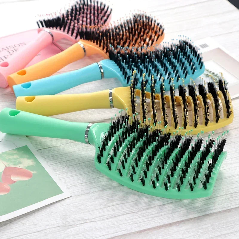 Original Hair Brush Magic Hair Comb Detangling Hair Brush Detangle Lice Massage Comb Women Tangle Hairdressing Salon 2023 Peaceful Pleasures Health and Wellness