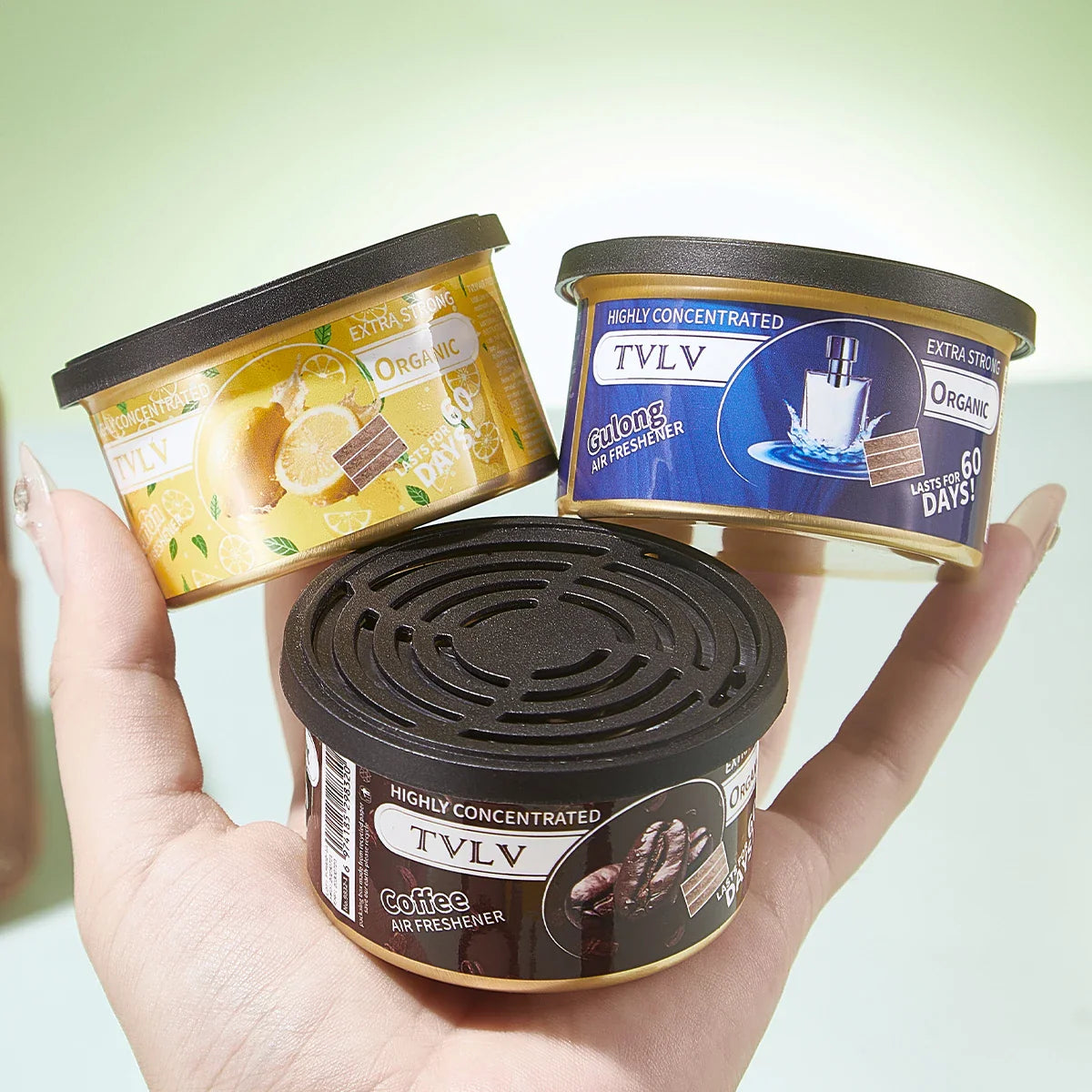 TVLV Solid Air Freshener – Car, Room & Bathroom Fragrance
